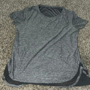 Athleta Gray Workout Shirt